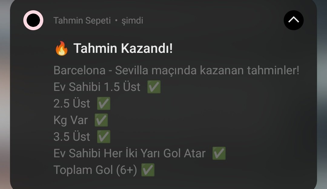 Tahmin Sepeti📊 tweet media