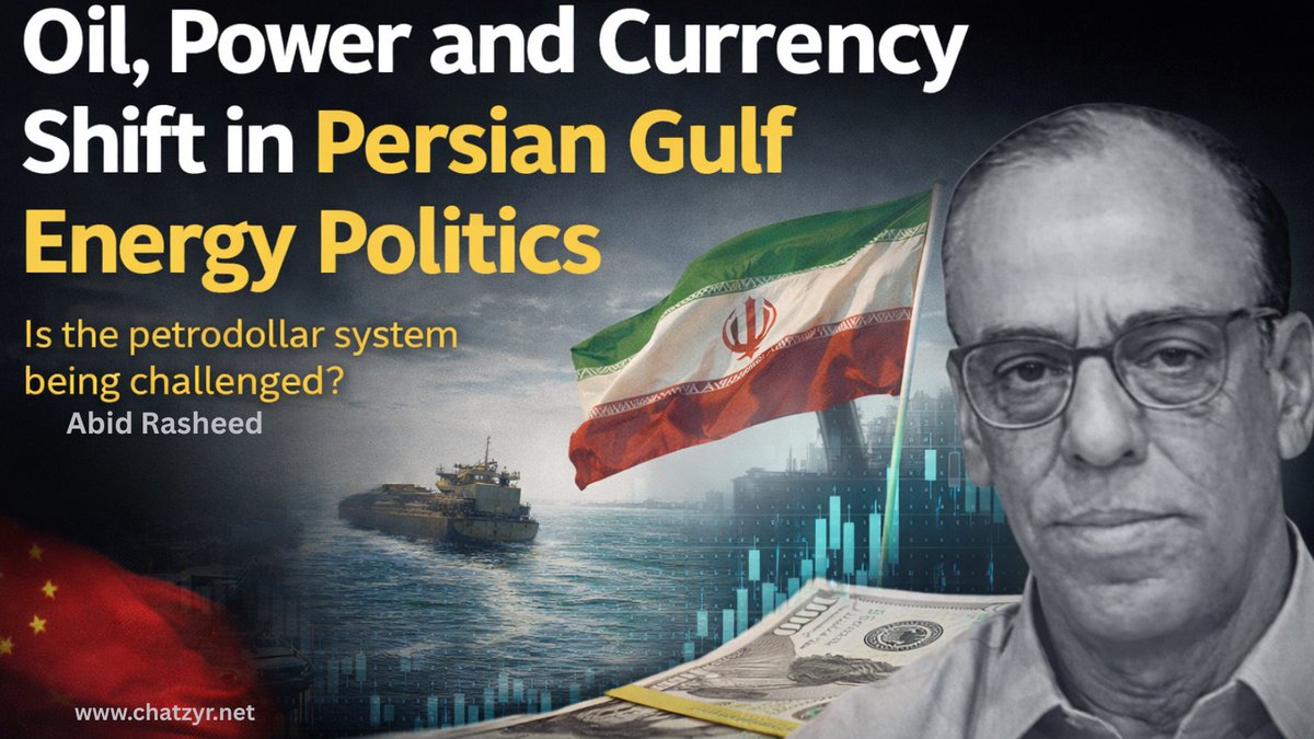 ChatzyrNews's tweet photo. Oil, Power, and Currency: The Quiet War Reshaping the Global Economy | ChatZyr 
Read More : https://t.co/v59InwINss 
#iran #PetrolBomb #IranWar‌ #Pakistan https://t.co/AUGXJFjuIR