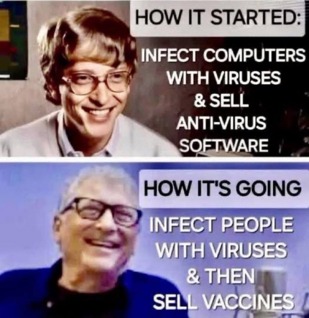Bill Gates is a plague to humanity