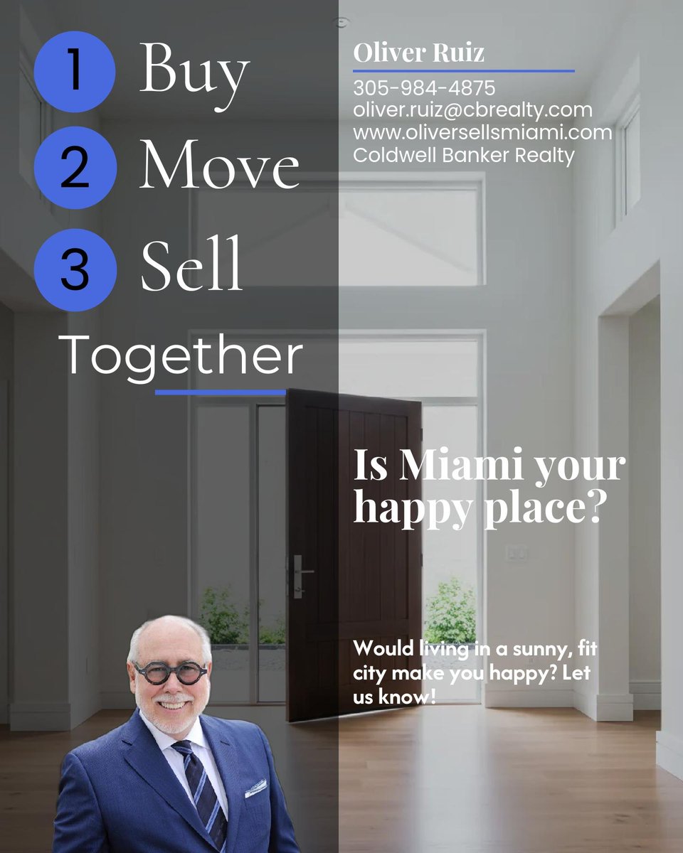 Why are Miami residents so happy? 🌞 With 3,154 hours of sunshine a year and 77 gyms per million residents, it's easy to see why life's better here! Plus, Miami invests the most in beauty and wellness. Who wouldn't feel good living here? #MiamiVibes