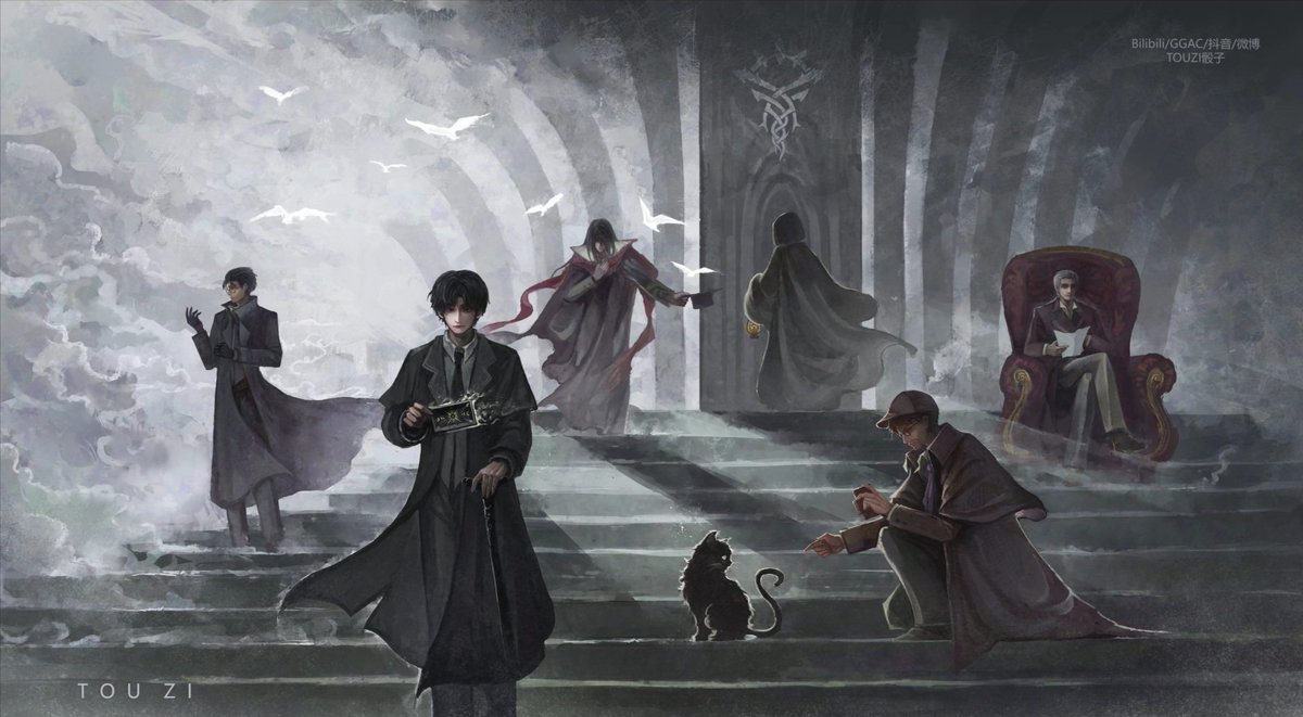 LOTM_WORLD's tweet photo. WHAT AN AMAZING ART!! 

BY: -TOUZI骰子/Bilibili 

#LordofMysteries #lotm https://t.co/4jmo2eutid