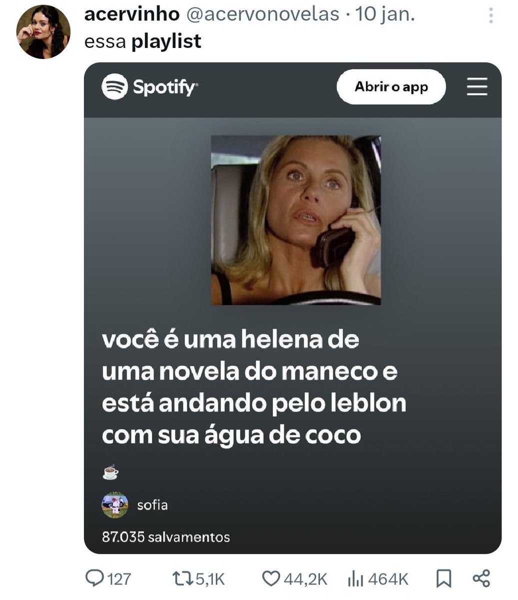 HELENA LACERDA MATOU VIANA tweet media