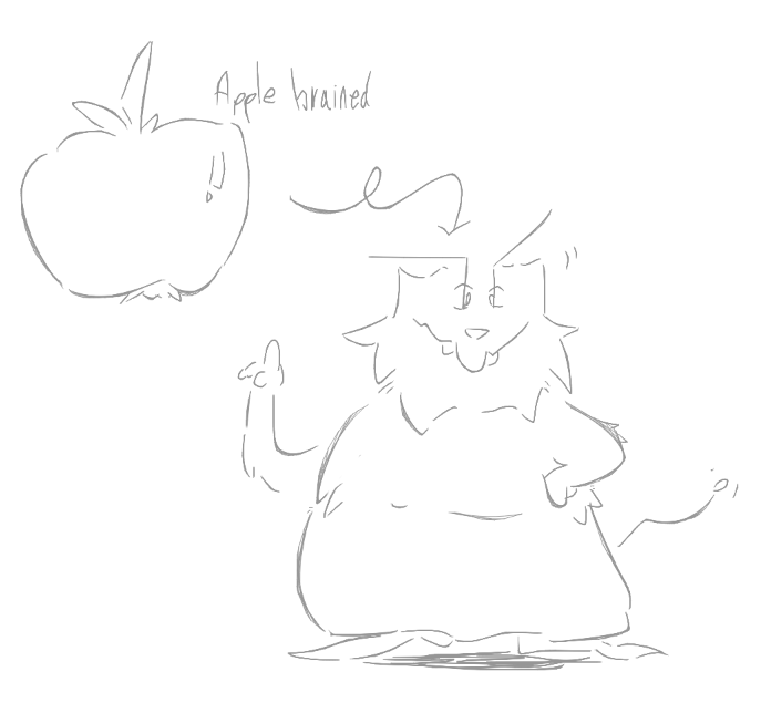 dungeonvision's tweet photo. her name is...What... What Who areyou. Get out of my orchard https://t.co/b9B5qGuuIc