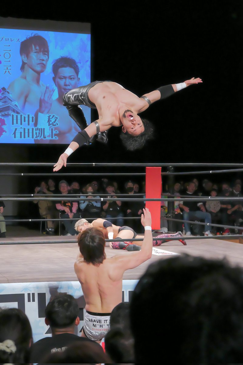 2026.03.14 くまもと駅前プロレス くまもと森都心プラザホール
くまもと駅前プロレス2026春の陣
吉岡世起 選手

南J列から
#くまもと駅前プロレス #吉岡世起 紙テープ