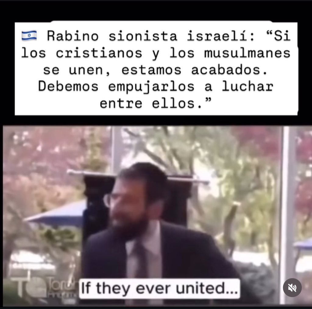 AminnnLH's tweet photo. @isaacrrr7 Así que dejar esa farsa de la unión “judeocristiana” porque sabéis que como los ✝️ y ☪️ se unan se os acabó el chollo. Intentáis dividirnos pero no os saldrá bien. https://t.co/KTCvL8CwvP