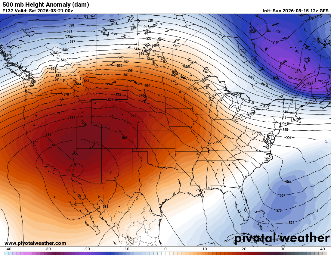 whatisthisrds's tweet image. Today's 12z #GFS no snow, but it does have a nice early season heat dome #BOO #TXWX