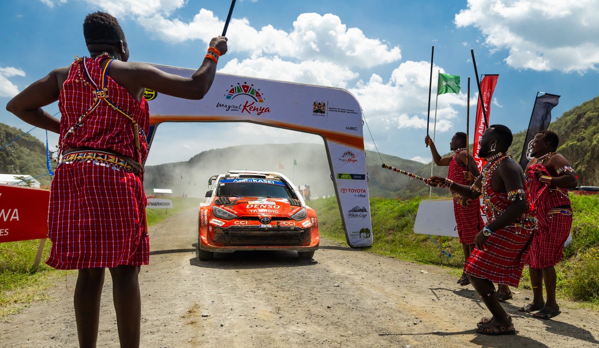 WRCサファリ：ラリーの正式結果が発行され、勝田貴元の優勝が確定 rallyplus.net/121023
