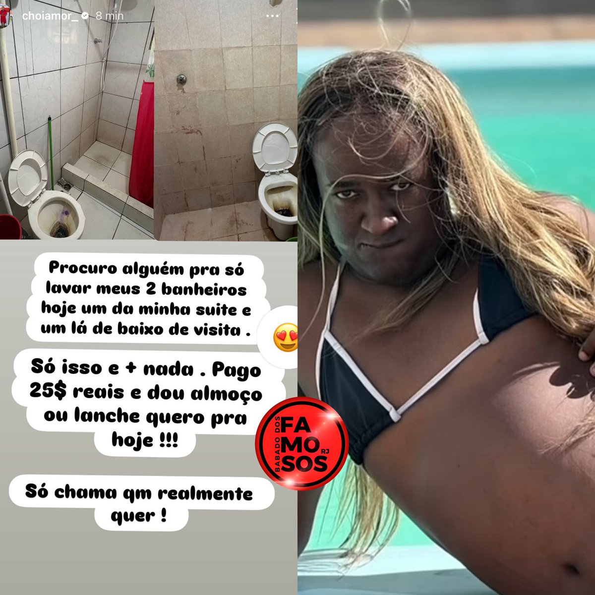 BABADO DOS FAMOSOS RJ tweet media