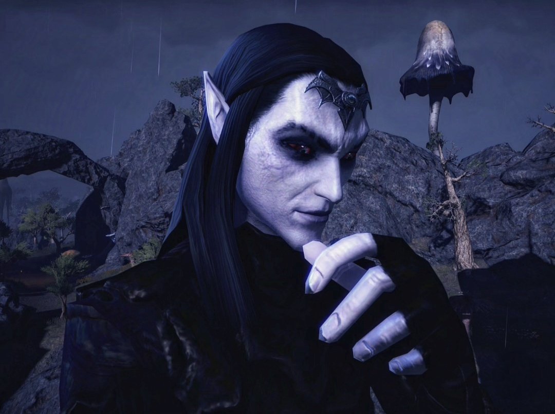 Savage_Nirnroot's tweet photo. Azzy 🖤🦇🩸

A big thank you to @inkedraven_eso and yasmine_eso for suggesting some editing tools! Appreciate ya! ✨️

#ESO #Azafar #NecroVamp #Dunmer #Vvardenfell https://t.co/k0iErsKUEw