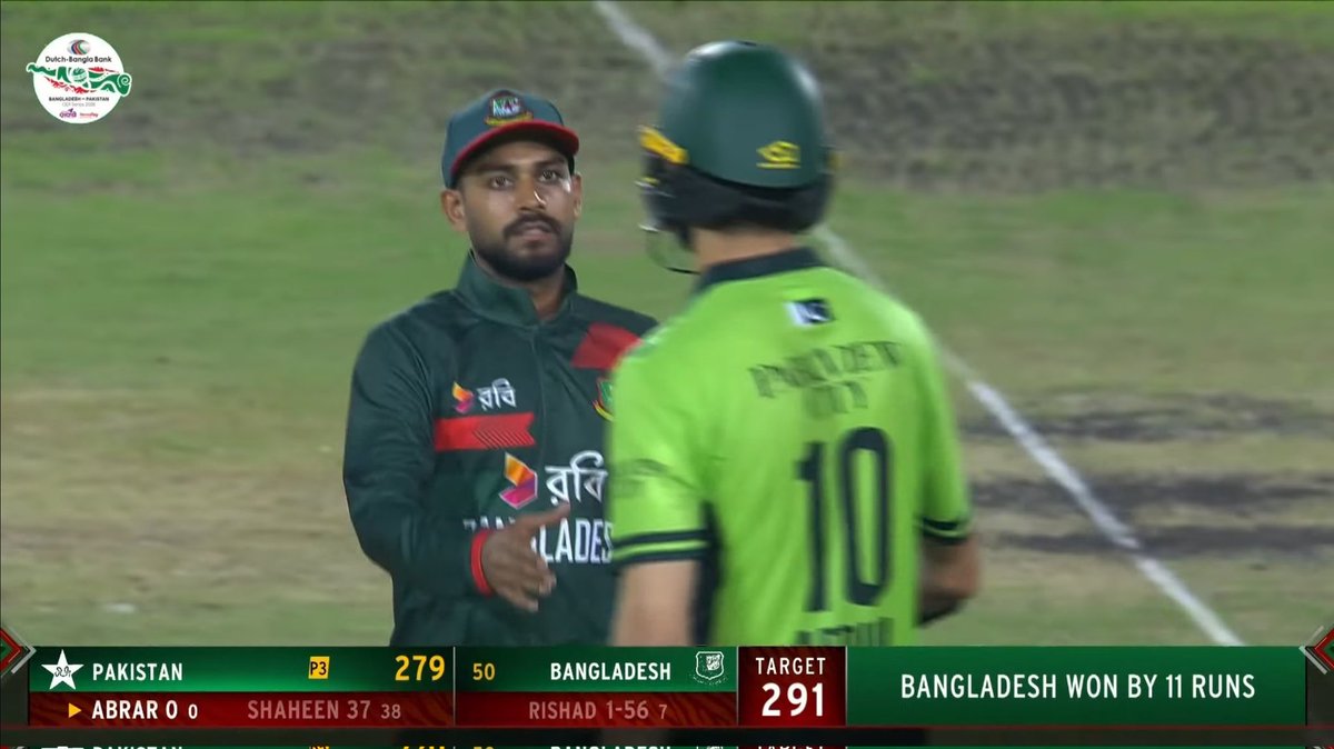 AwARa_12's tweet photo. BANGLADESH DEFEATED PAKISTAN IN THE ODI SERIES BY 2-1. 🚨

- A disappointing series by Pakistan. https://t.co/jE1nH0x2PW