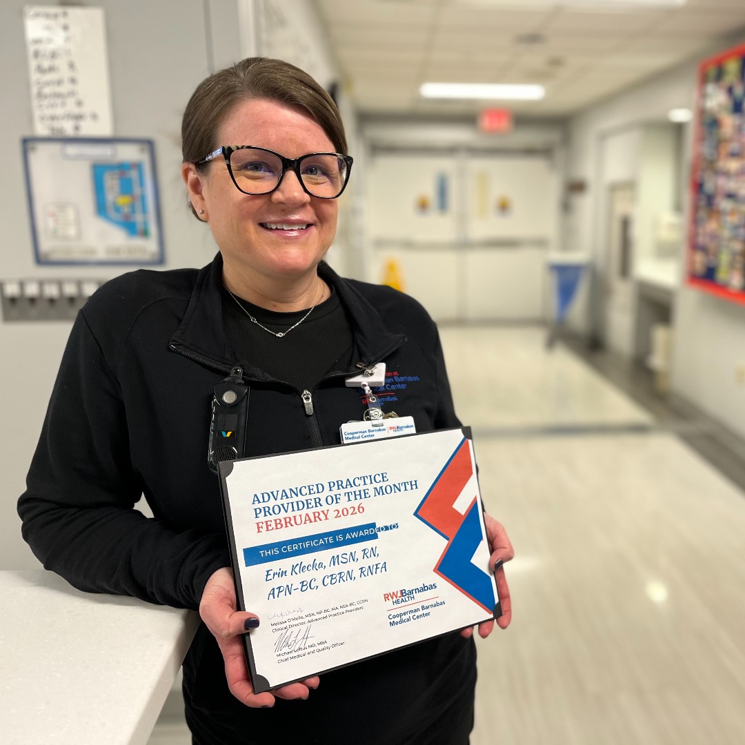 Cooperman Barnabas Medical Center tweet media