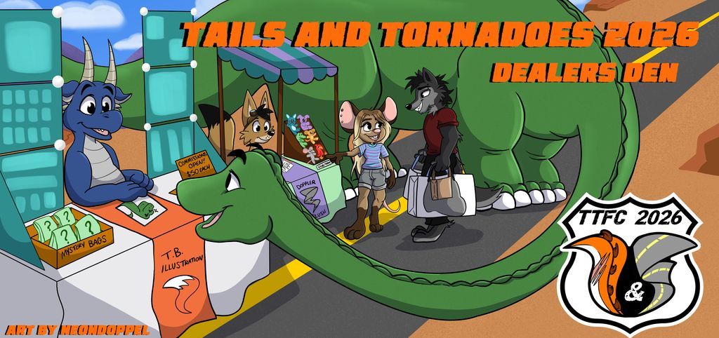 Tails and Tornadoes Fur Con tweet media