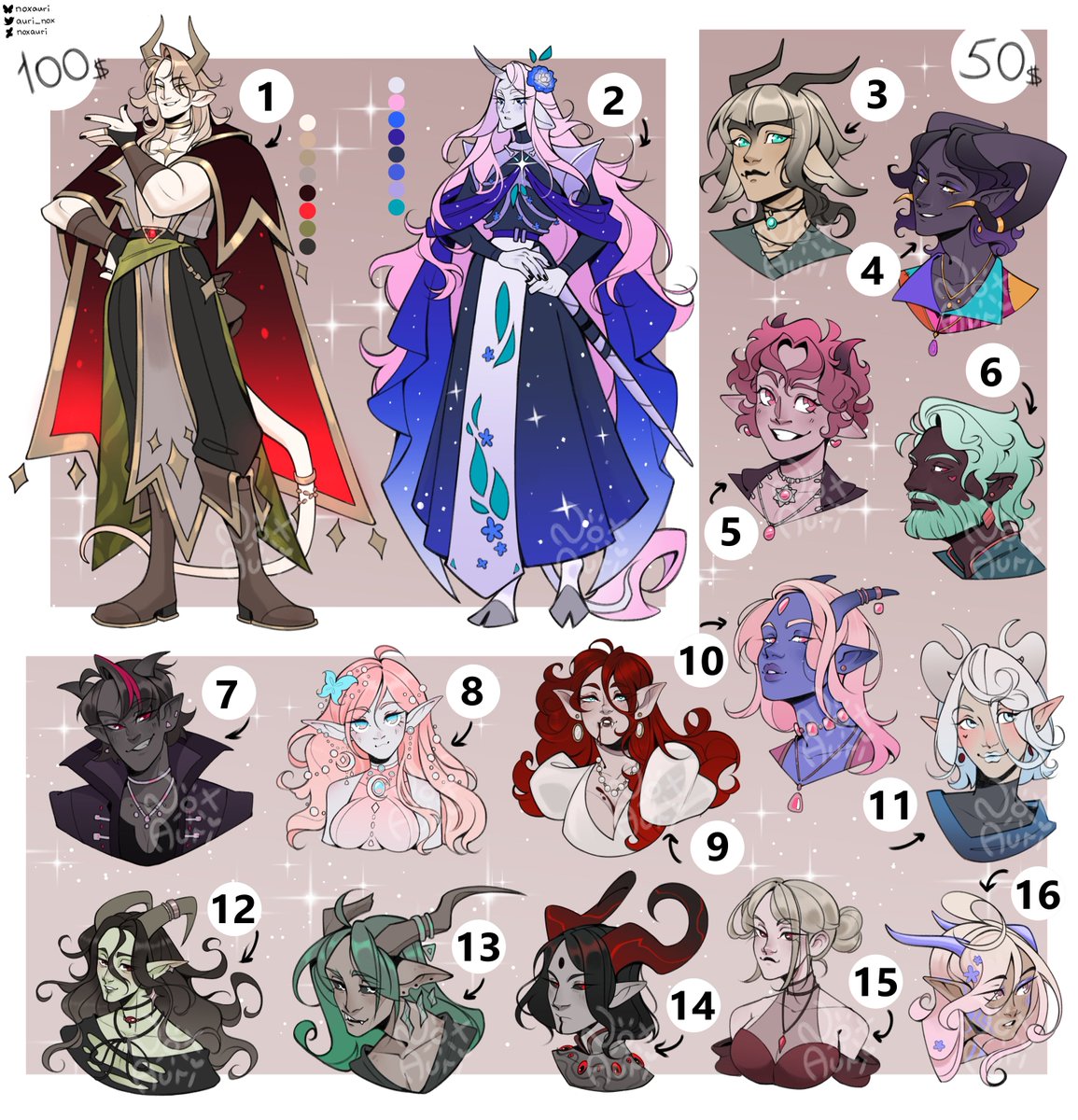 ✨Nox Auri ✨ commissions OPEN! tweet media