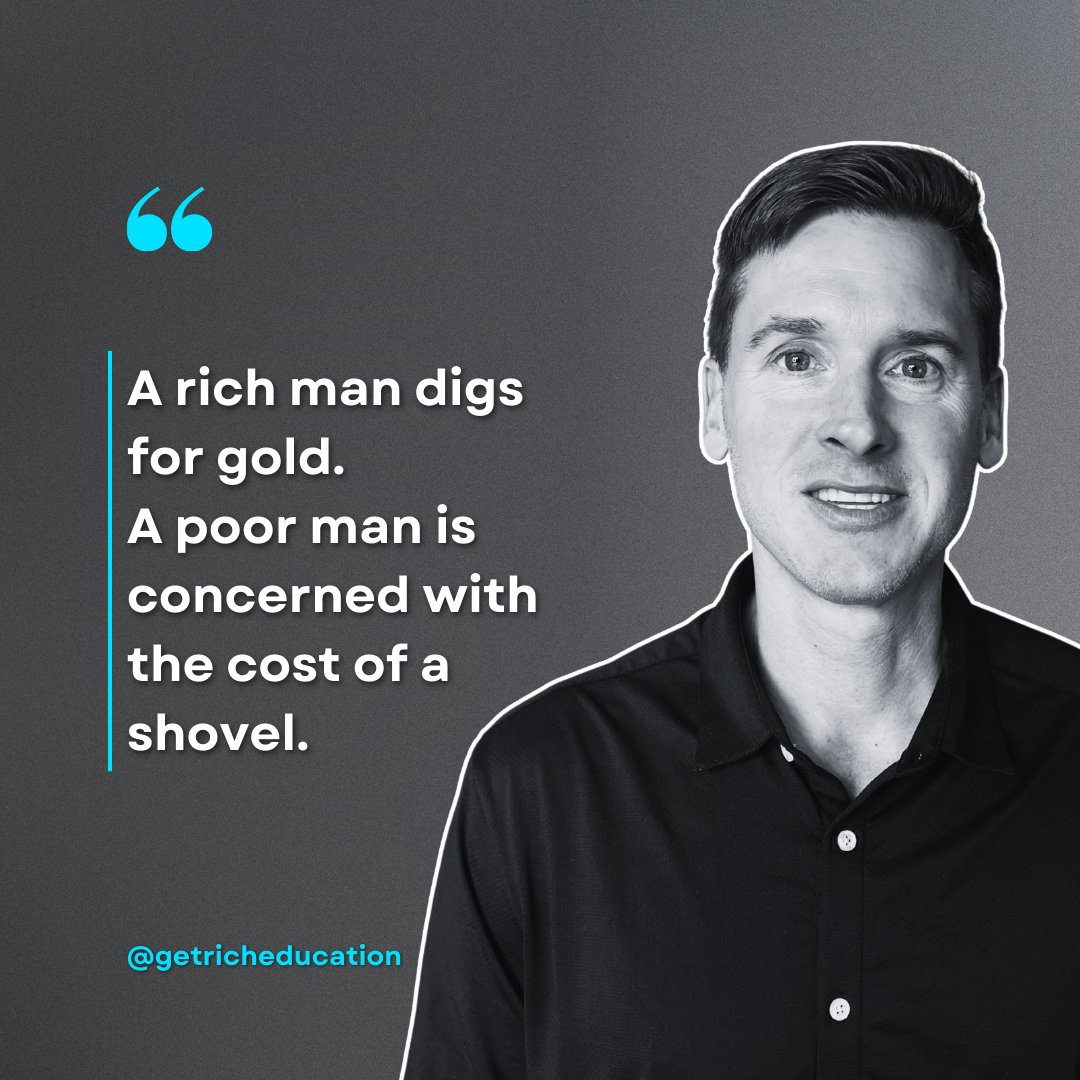 GetRichEd's tweet image. Achieving wealth requires the pursuit of opportunities, not just worrying about the tools needed. 

I'm writing more about this topic in our newsletter.

Are you subscribed? You can sign up for free by clicking the link in bio.⁠

#WealthBuilding #FinancialSuccess