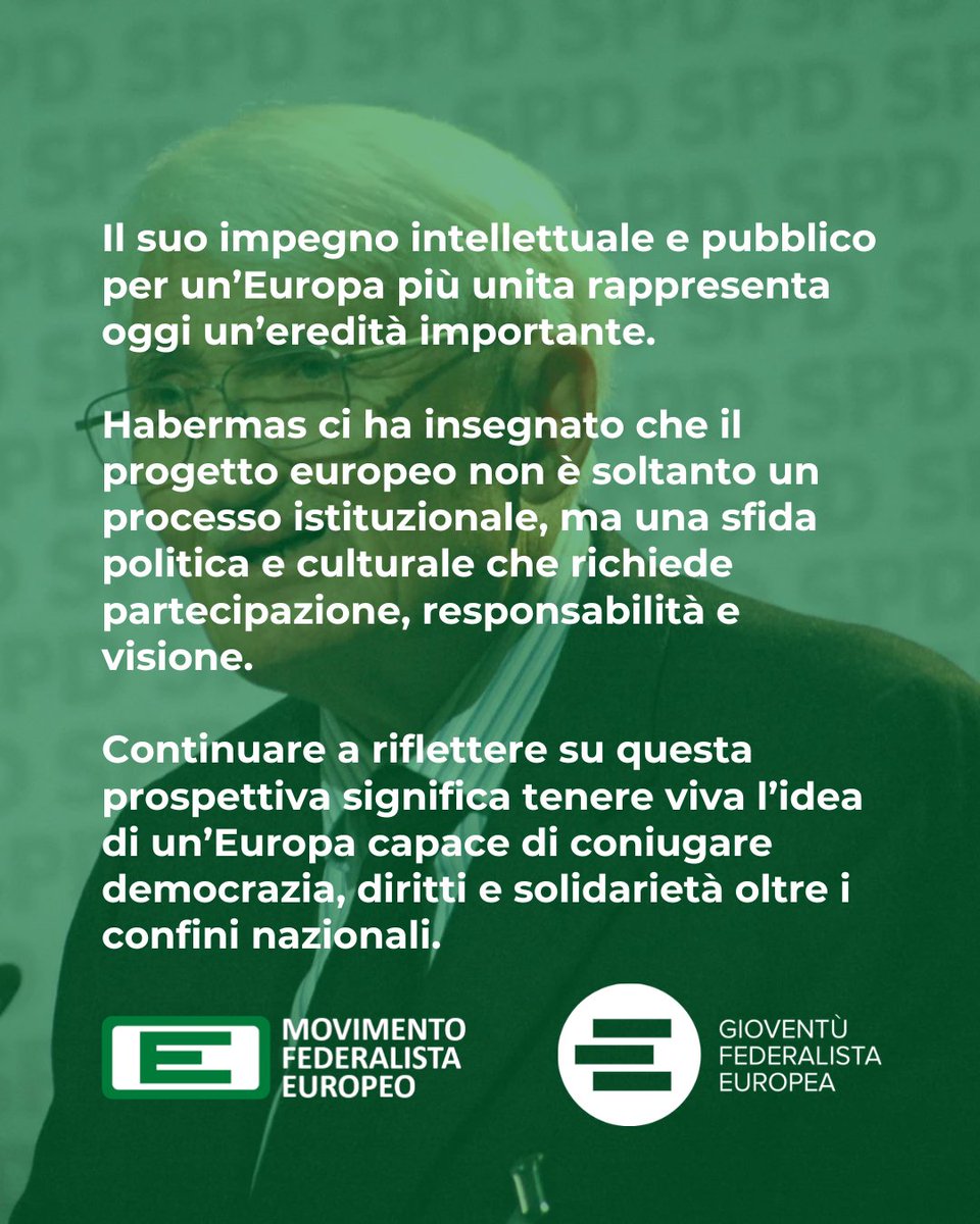 Movimento Federalista Europeo tweet media