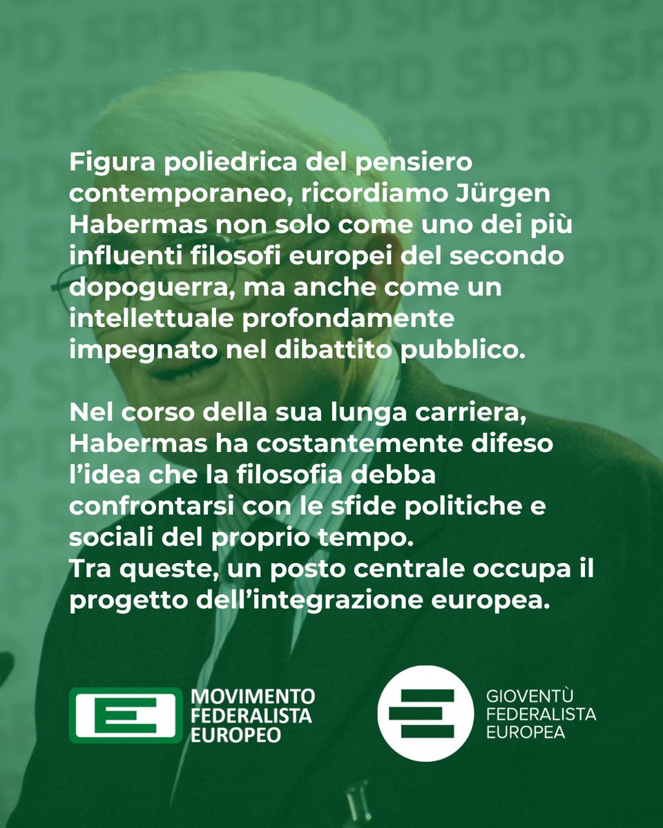 Movimento Federalista Europeo tweet media