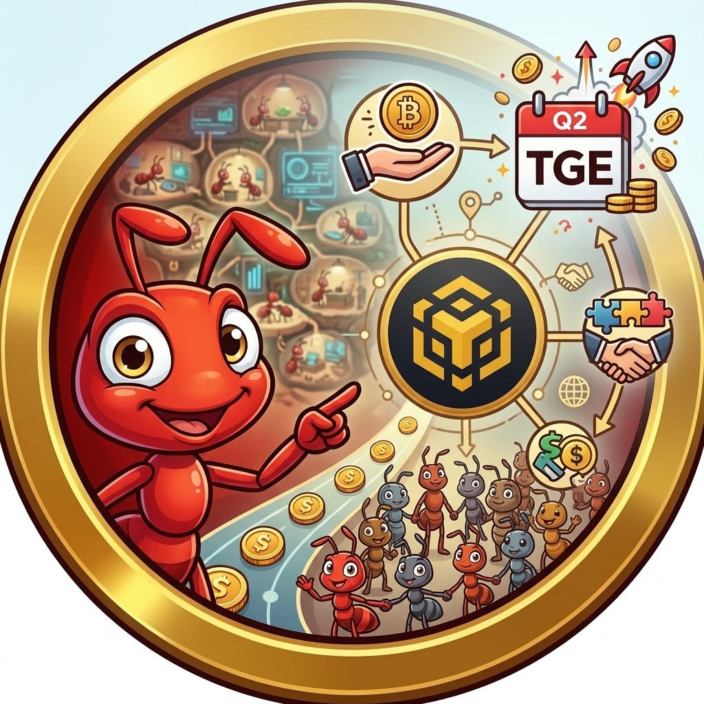 ANTS_Community's tweet photo. Now our focus moves forward. 
The next big step is preparing for upcoming airdrop opportunities, expanding community participation and continuing ecosystem growth. At the same time, we are actively preparing for our TGE planned for Q2.

Our core focus remains on building within the @BNBCHAIN ecosystem because of its fast transactions, low fees, strong security and massive global user base.

We are also working toward new partnerships and potential investor collaborations to strengthen the project further.

The journey is just getting started.

Are you ready for what comes next?

#ANTS_Community #BNBChain $ANTS