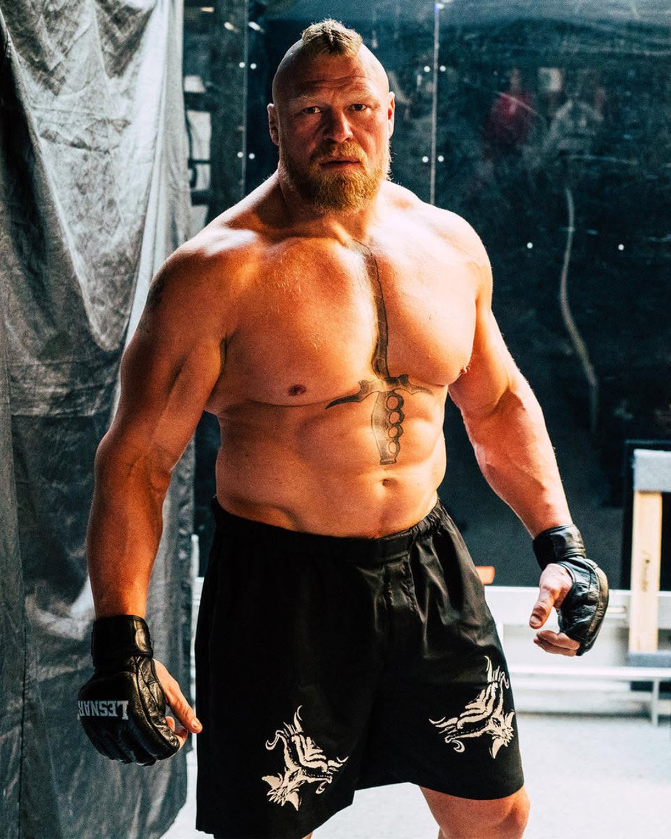 WrestleIsh's tweet image. 🚨 WWE is advertising that Brock Lesnar will find out who his WrestleMania 42 opponent is this Monday on Raw!