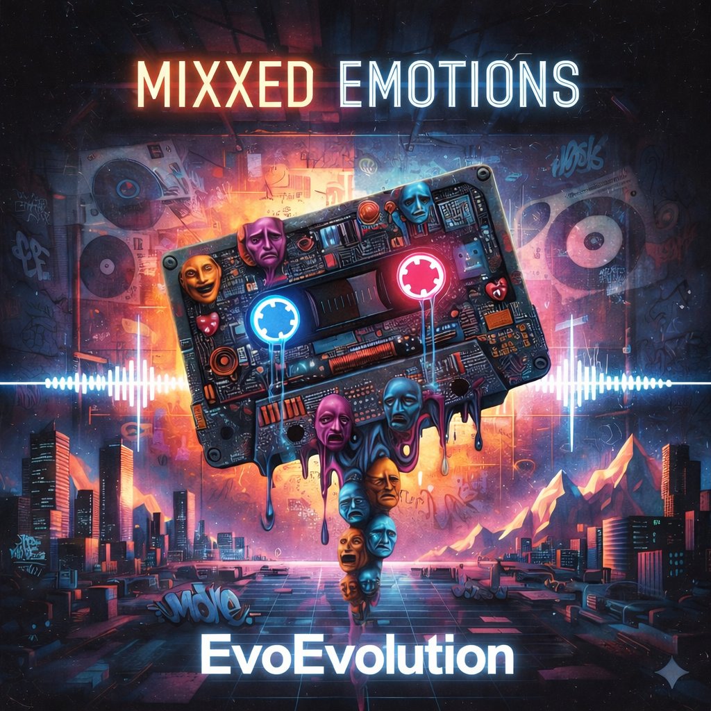 evojon27's tweet photo. Mixxed Emotions by Evo Evolution out now on All Digital Platforms!!!#HipHopVibes #moviemusic https://t.co/IHvWrQULsr