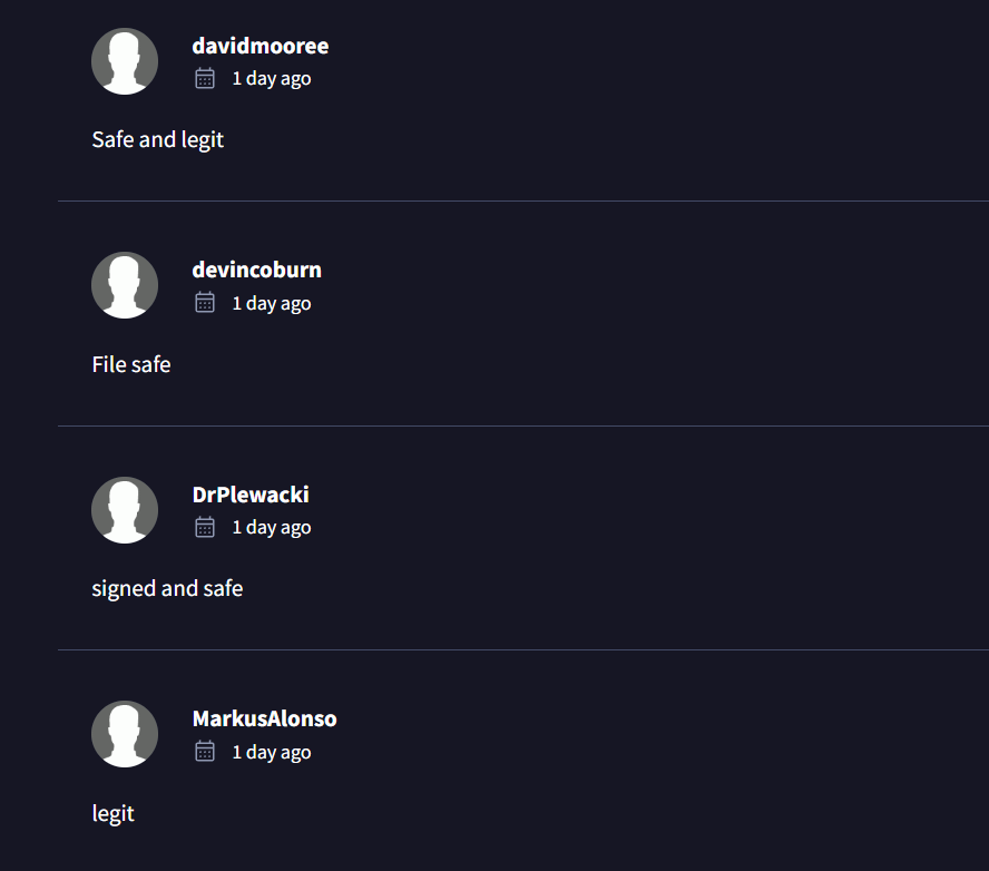 Who said what? tweet media