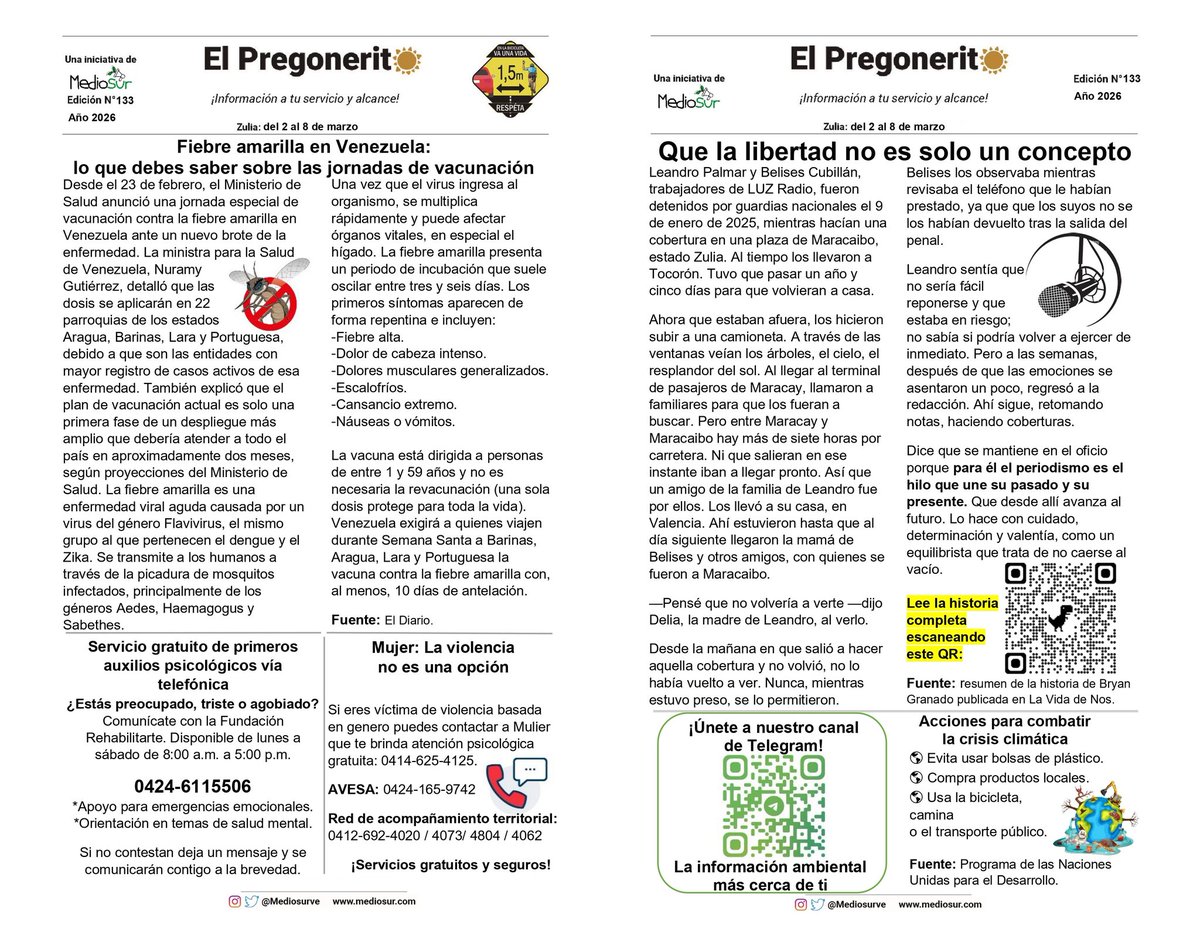 Mediosur tweet media