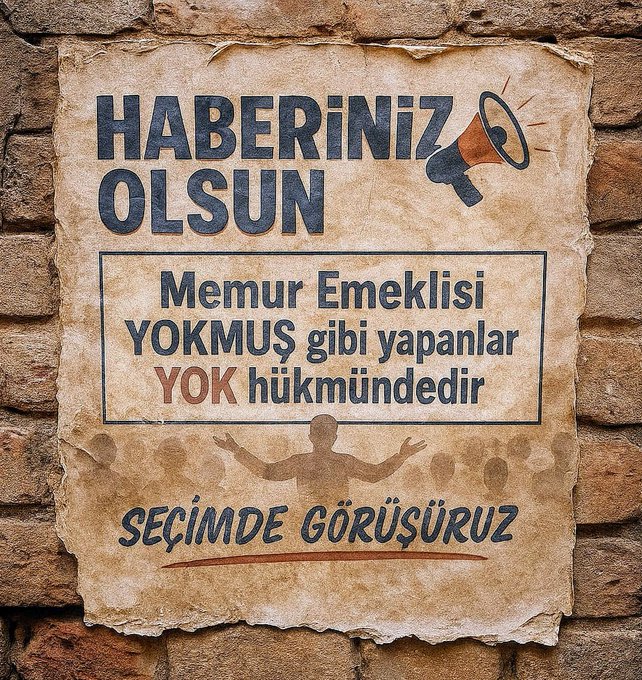 5434 sayılı Kanununa göre aylık bağlama oranı %75’dir.
15 Tem 2023'te kanunun arkasından dolaşmak için KHK 375/40 çıkartılmış, memura verilen 22157 TL seyyanen #EmekliMemur lara verilmeyerek aylık bağlanma oranı %40’a düşürülmüştür #MemurEmeklisineAdalet <a href="/herkesicinCHP/">CHP 🇹🇷</a> <a href="/iyiparti/">İYİ Parti</a>