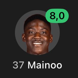 🏴󠁧󠁢󠁥󠁮󠁧󠁿💥 𝐊𝐎𝐁𝐁𝐈𝐄 𝐌𝐀𝐈𝐍𝐎𝐎 (𝟐𝟎) vs Aston Villa:

• 85% Pass Accuracy 
• 46 Passes Completed
• 7 Passes Into Final Third
• 2/4 Long Balls
• 2/4 Successful Take-Ons
• 8 Ball Recoveries 
• 4/7 Ground Duels Won 
• 100% Aerial Duels Won

𝐓𝐎𝐏 👏