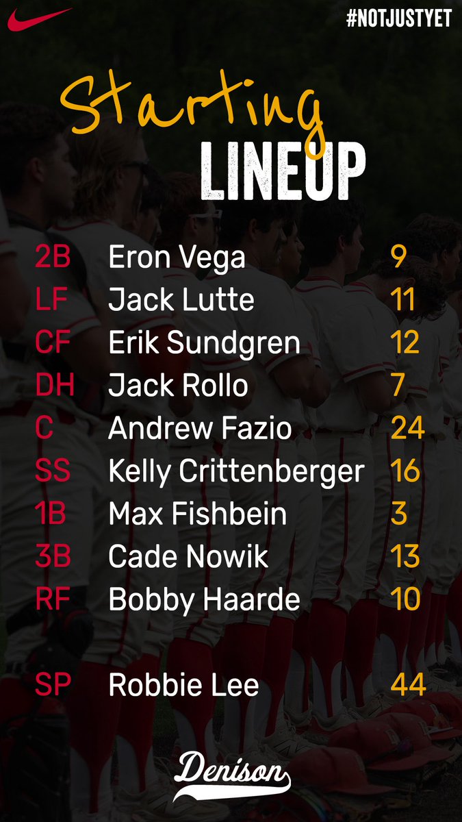 Denison Baseball tweet media