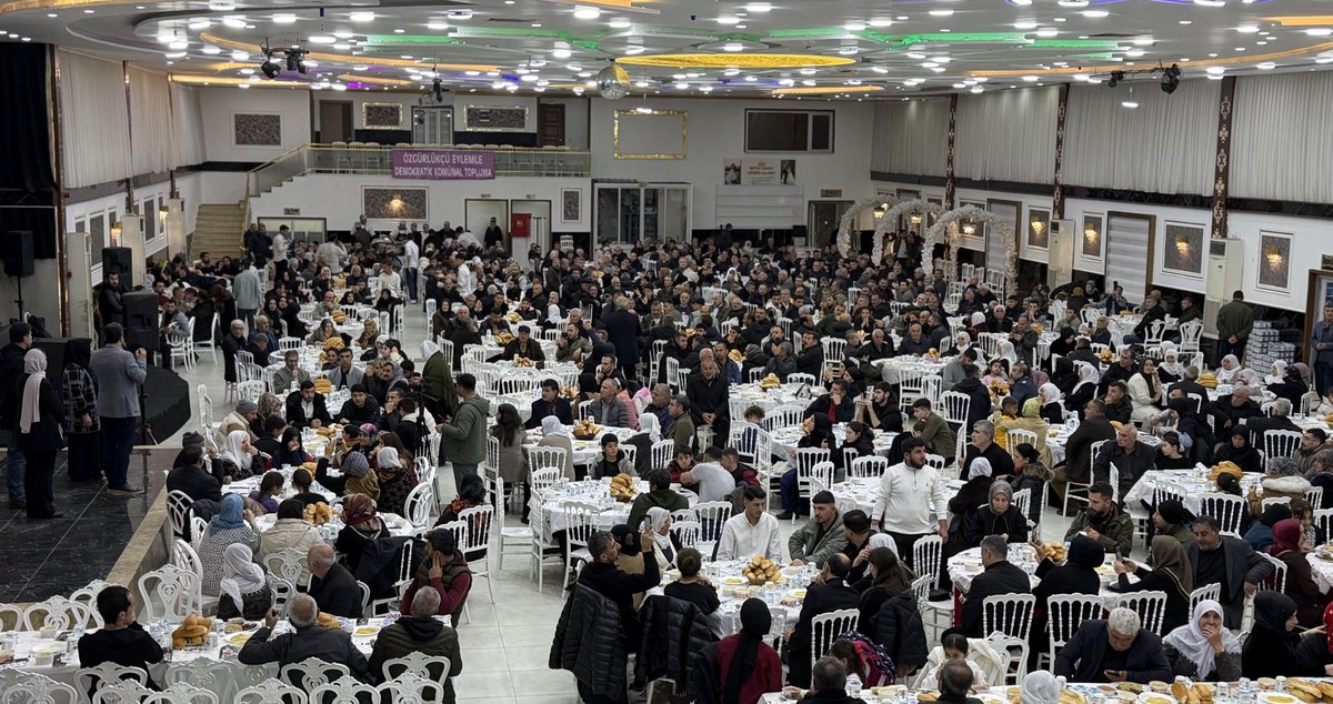 Me îro li Êlihê (Batmanê) bi gelê xwe re fitarê xwe vekir.