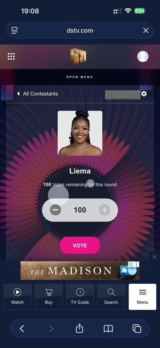 _BafanaMthembu's tweet photo. Lillies the voting lines are officially opened. Vote Liema 🌸🌸 #BBMzansiS6 #BBMzansi https://t.co/6OvRV0NGpo