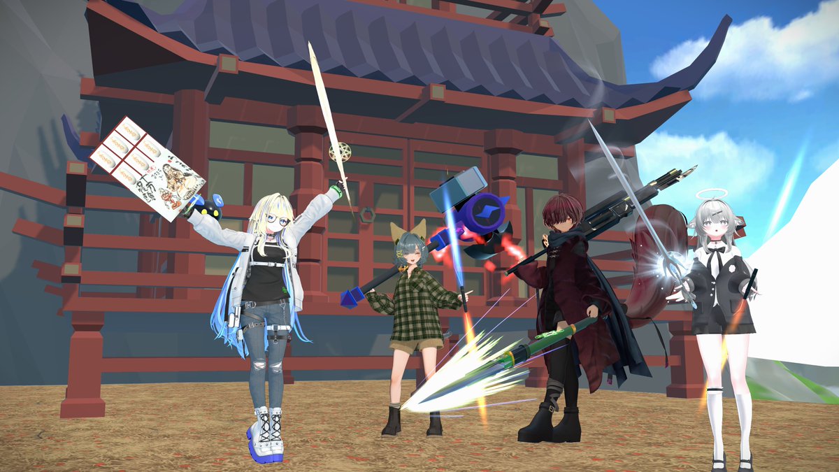 Hatto_VRC's tweet photo. たまたま集まったメンバーで気になっていたVRC Fantasyに行ってきました✨
めちゃくちゃ楽しかった!!
ありがとー!!
#Photto810
#VRCF https://t.co/5ynGo1L9bY
