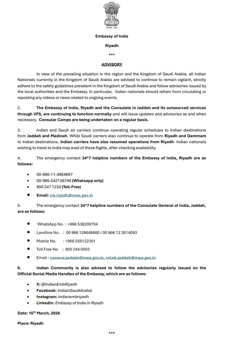 India in Saudi Arabia tweet media