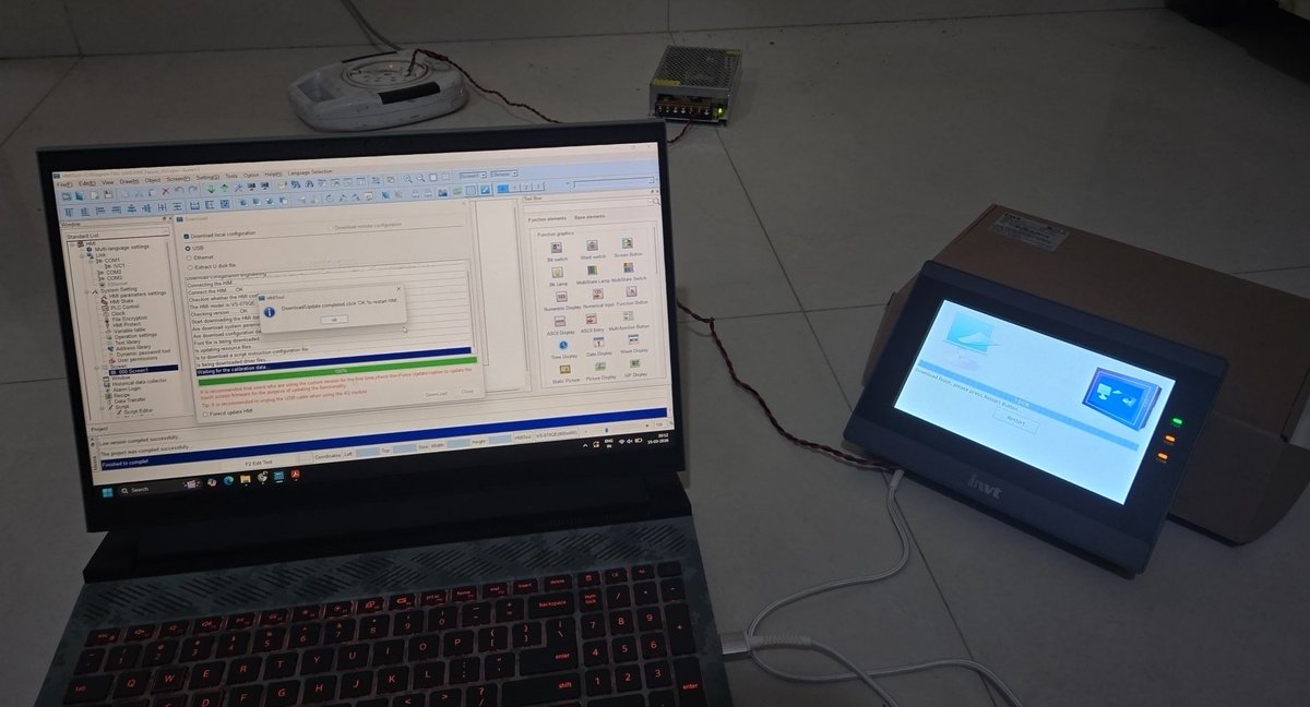 ufffayyazzz's tweet photo. First time working with an HMI for a project of mine 

Goal is to establish communication between a microcontroller and the HMI via RS485 and to write data on a few registers of HMI through the microcontroller and then displaying that data on the HMI by reading those registers https://t.co/rTOaGhhDoO