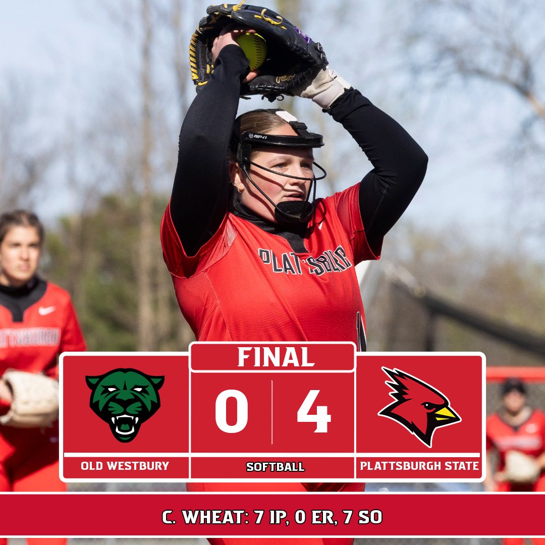PlattsAthletics's tweet photo. SB I Sunny Sweep!

The Cards open their Florida trip with a day-one sweep, earning victories over the University of New England and Old Westbury behind dominant pitching!

#CardinalStrong #CardinalCountry https://t.co/jchkpEQShh