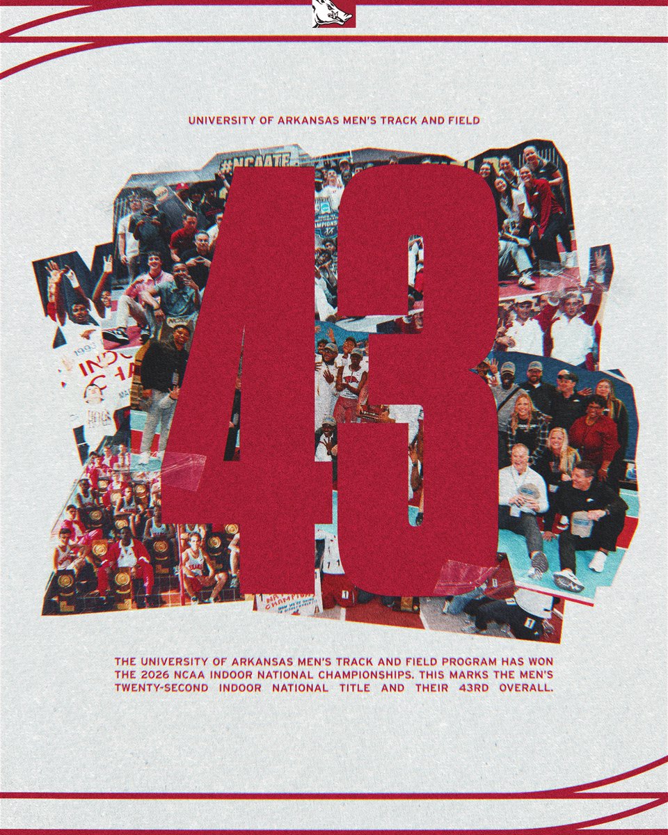 Arkansas TF/XC tweet media