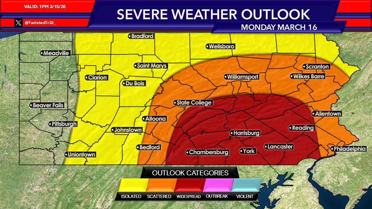 SIGNIFICANT SEVERE WEATHER POSSIBLE TOMORROW As a strong cold front ...