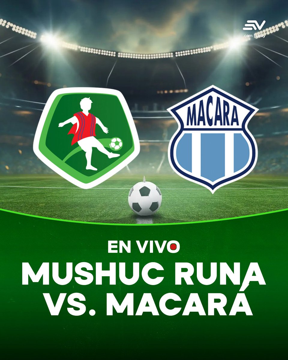 EcEstadio's tweet image. #EcuavisaSports l 🔴 #EN VIVO l Mushuc Runa vs. Macará por la cuarta fecha de la LigaPro. 🔗 bit.ly/4rDUpzf