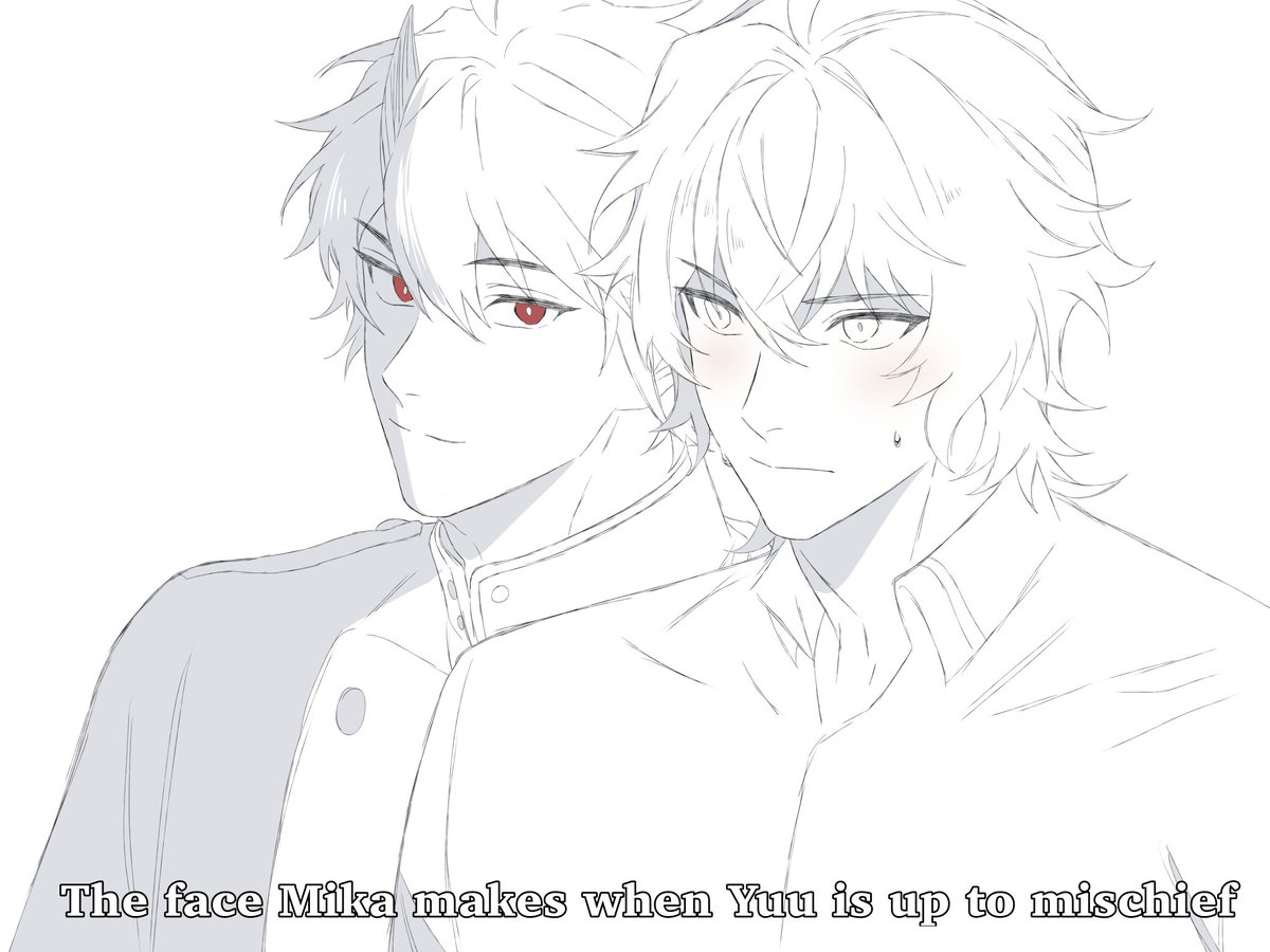 Gonsvillainarc's tweet photo. ???
#OwariNoSeraph #mikayuu #yuumika https://t.co/JNbhIrGCNI