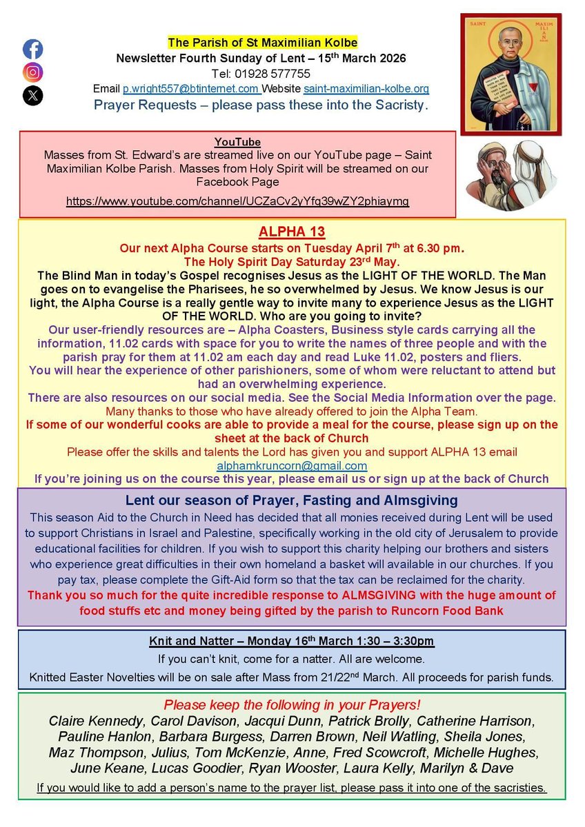 St Maximilian Kolbe tweet media