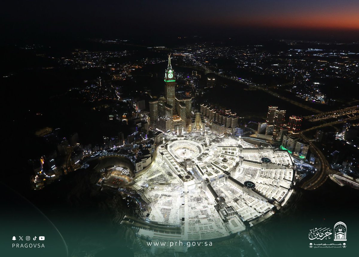 رئاسة الشؤون الدينية بالمسجد الحرام والمسجد النبوي tweet media