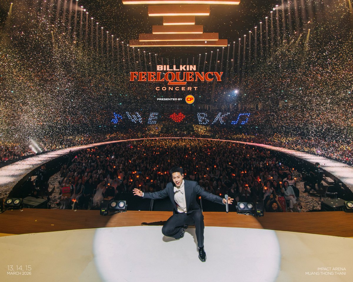 Some moments last longer than the night.
Thank you for being here with us. The music may pause, but the FEEL stays. 🎵

BILLKIN IS PERFECT FEELQUENCY
#BILLKIN_FEELQUENCY_D3
#BILLKIN_FEELQUENCY 
#BillkinEntertainment #Bbillkin