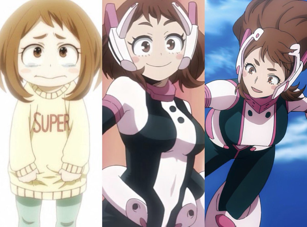 #MHA
Ochako aged gracefully