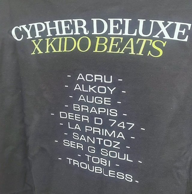 RapArgentinooo's tweet photo. Miren los nombres que compusieron el Cypher Deluxe de Entre Freestyle en Gualeguaychu,me emociono https://t.co/sXHu06JUd9