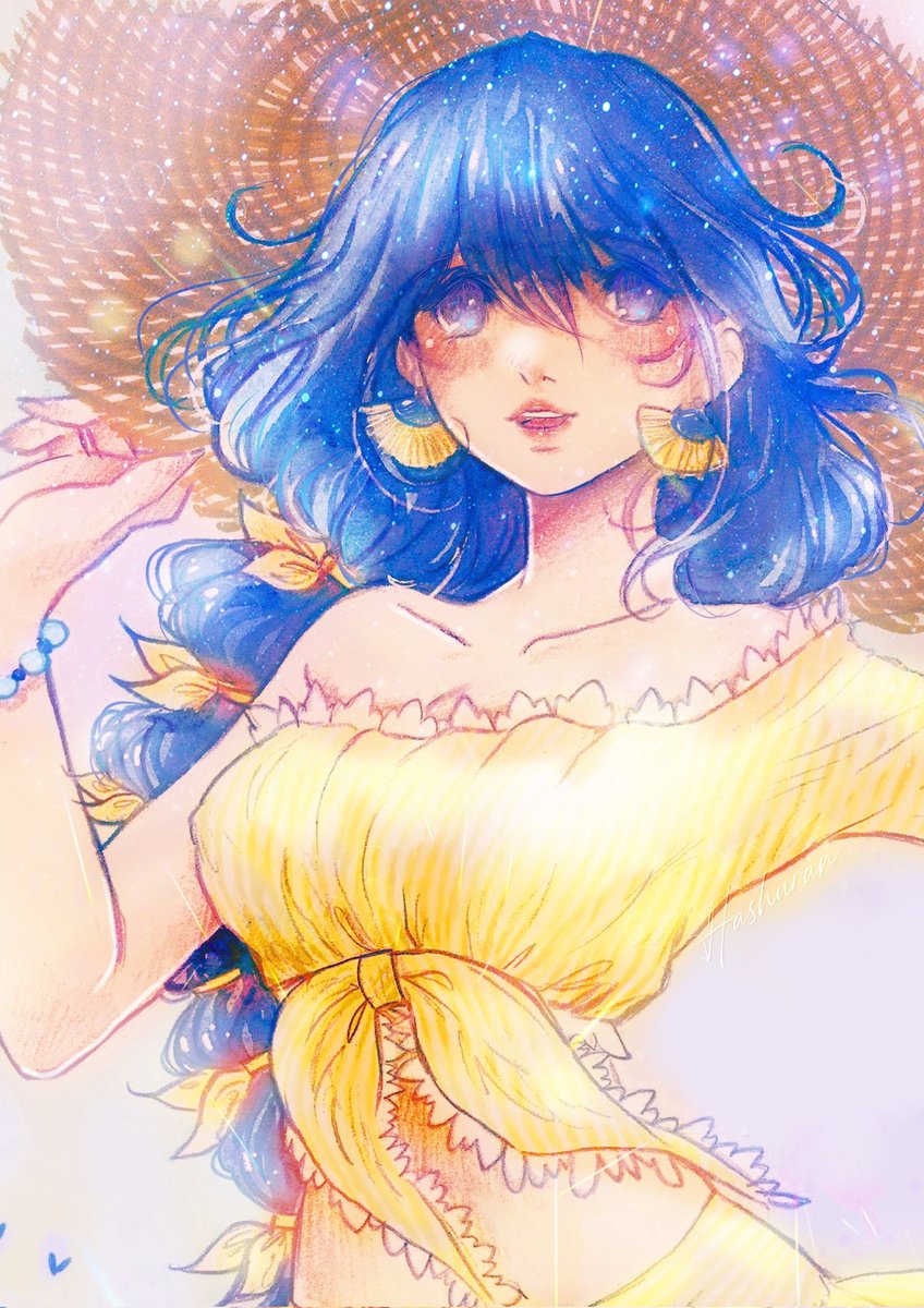 Hashuran's tweet photo. Sweet sunny days slowly replace winter and I'm so impatient to draw flowery dresses again ! ✨️🤍🌸

#drawing #art #anime #sun #spring https://t.co/N9SAuTvaUe