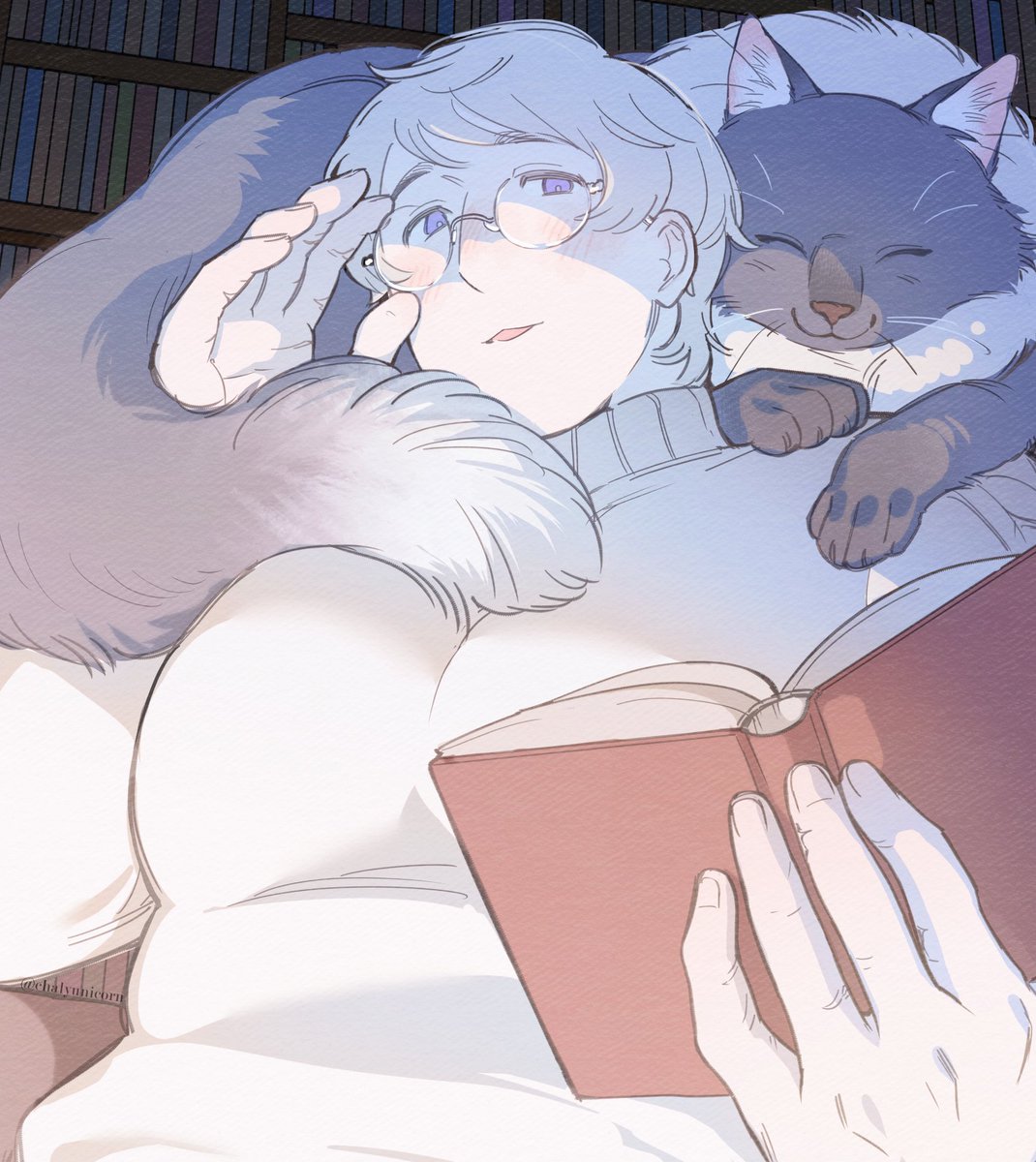 #白セーター丸眼鏡ろし部
👓