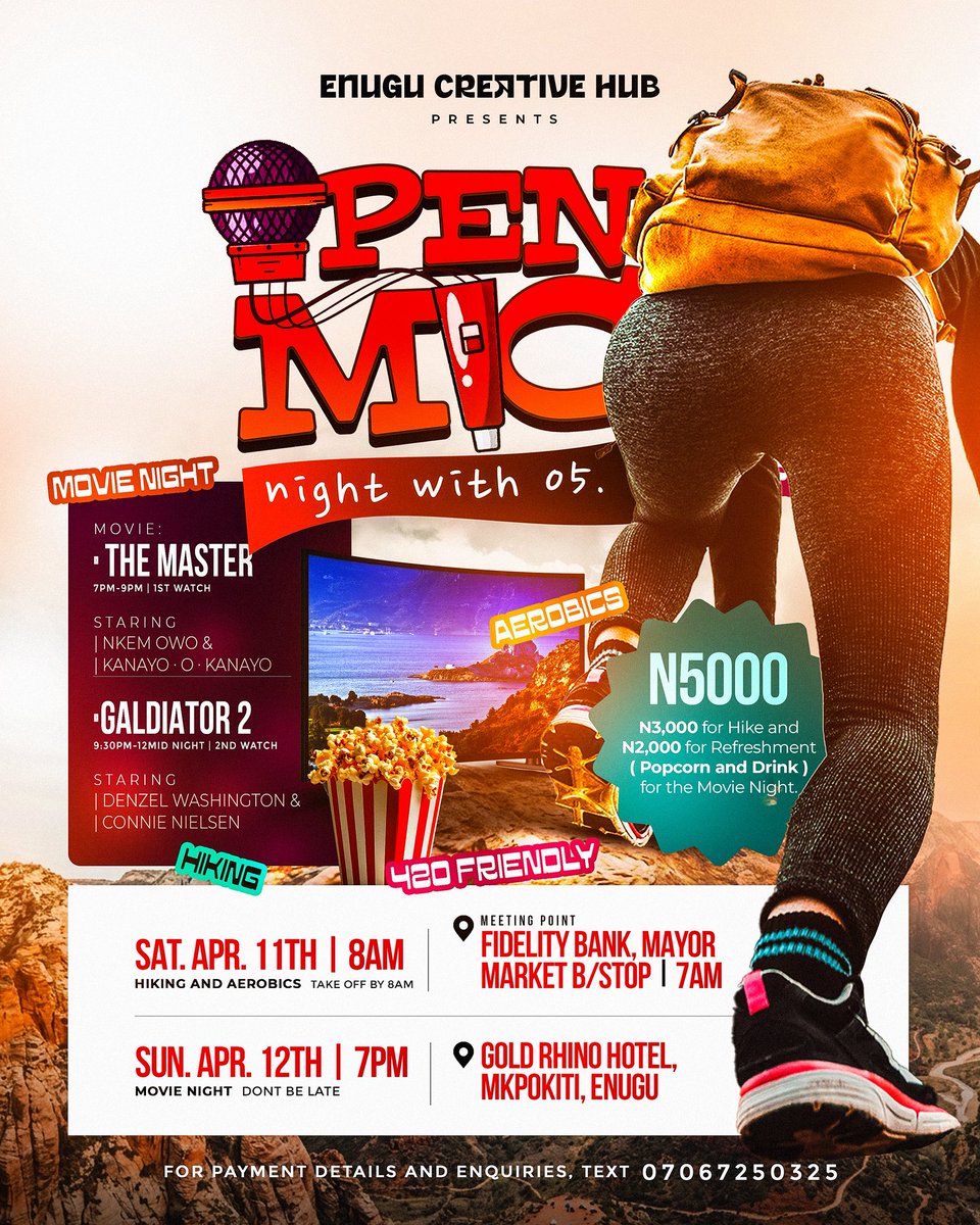 🎙️Openmicnightwith05. tweet media