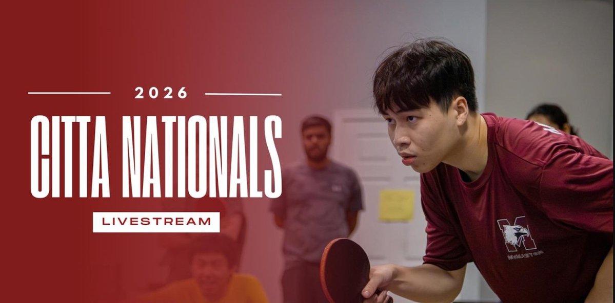 College TableTennis tweet media