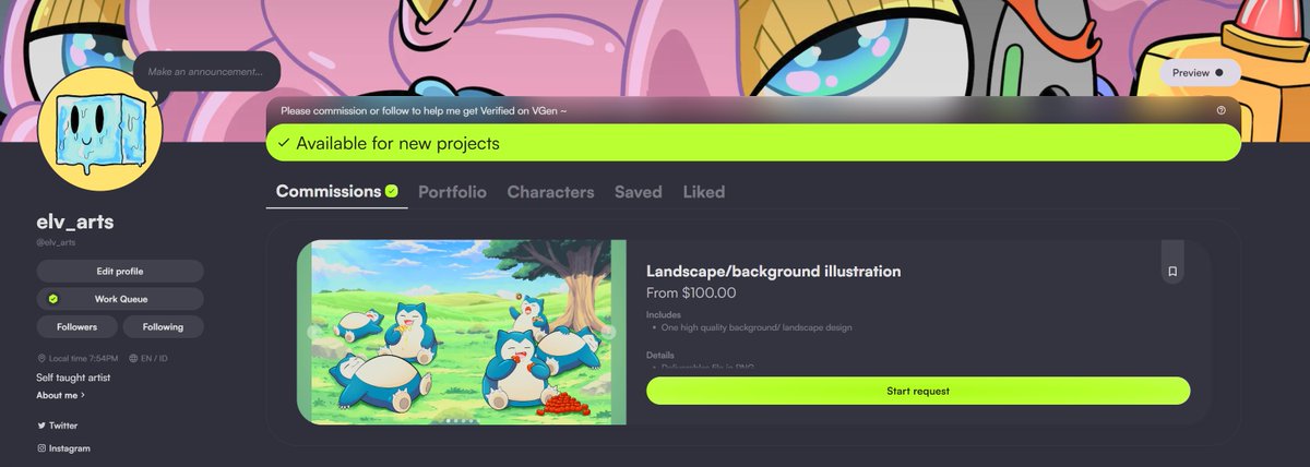 elv | VGEN tweet media