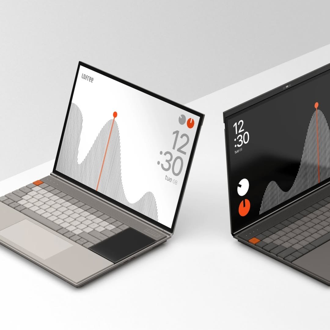 SciFiArchives's tweet photo. The PBT Workstation, a notebook concept by designer Wonjae Kim for Lofree. https://t.co/1AHALdN5BP
