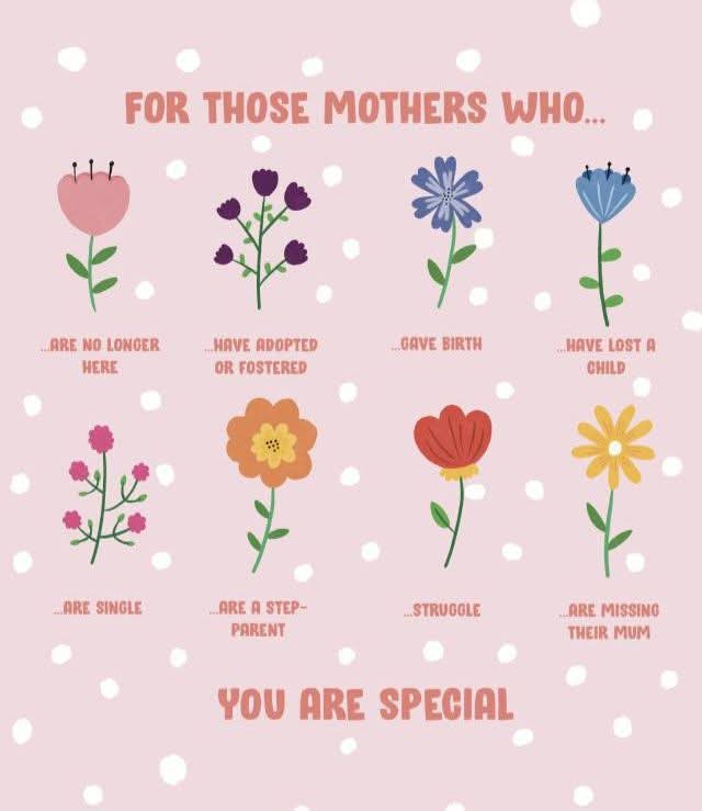 Markginge25's tweet photo. Happy Mothers Day🌻🪻🌷

Hope you all have a fantastic day!

To all the mums, grandmas, aunties, step mums, foster mums, fur baby mums, for the mums trying to become, for the angel mums we've lost, and to the dads who are mum as well 🫶

Today, we celebrate you all ✨️ https://t.co/y4iZKuOlef